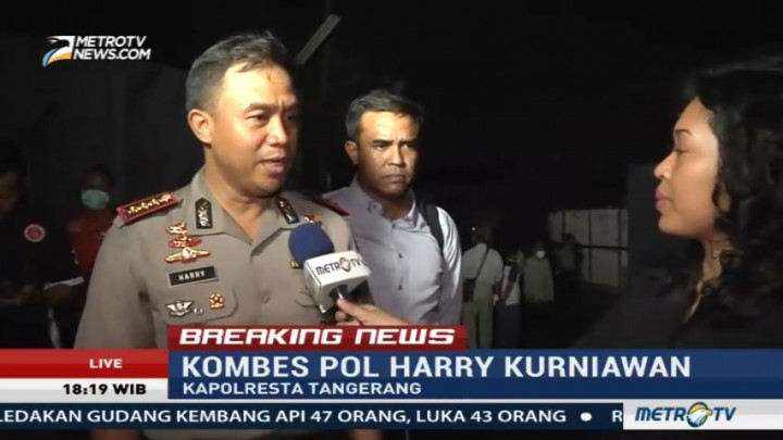 Evakuasi Selesai, Polisi Olah TKP Pabrik Petasan