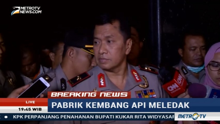 Polisi akan Panggil Pemilik Pabrik Petasan di Tangerang