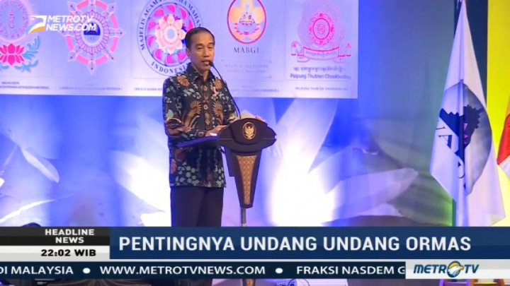 Jokowi: Perppu Ormas Dibuat untuk Menjaga Ideologi Pancasila