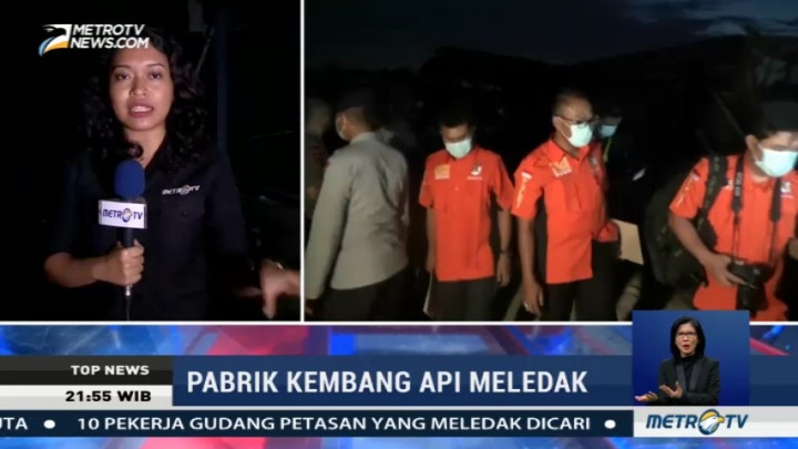 Olah TKP Ledakan Gudang Petasan di Tangerang Dilanjutkan Besok