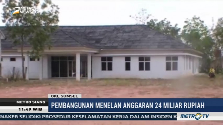 Pembangunan RS Pratama Sudah Setahun Mangkrak