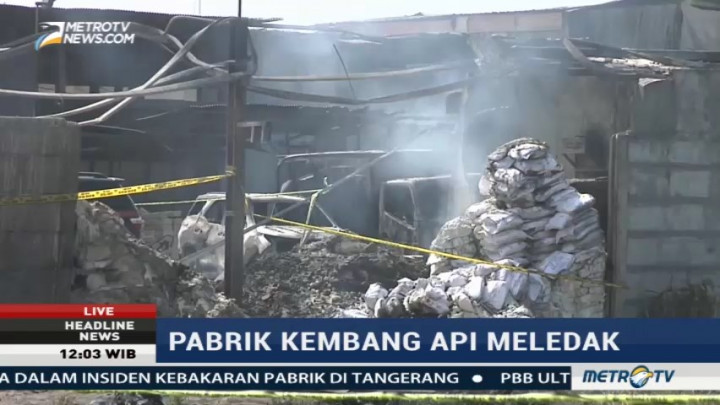 Pabrik Kembang Api yang Meledak Sudah Kantongi Izin