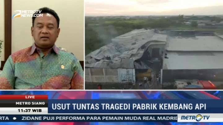 Kemenaker Selidiki Soal Keselamatan Kerja di Pabrik Kembang Api