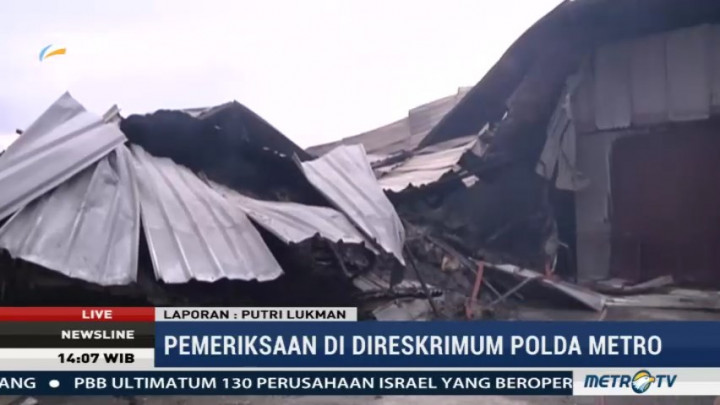 Pemilik Pabrik Kembang Api yang Meledak Diperiksa Siang Ini