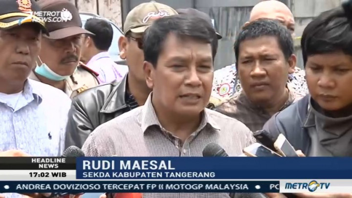 Biaya Perawatan Korban Ledakan Pabrik Petasan Ditanggung Pemda Tangerang