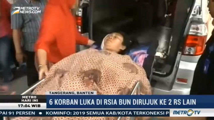 Enam Korban Ledakan Pabrik Petasan di RSIA Bun Dirujuk ke Dua RS