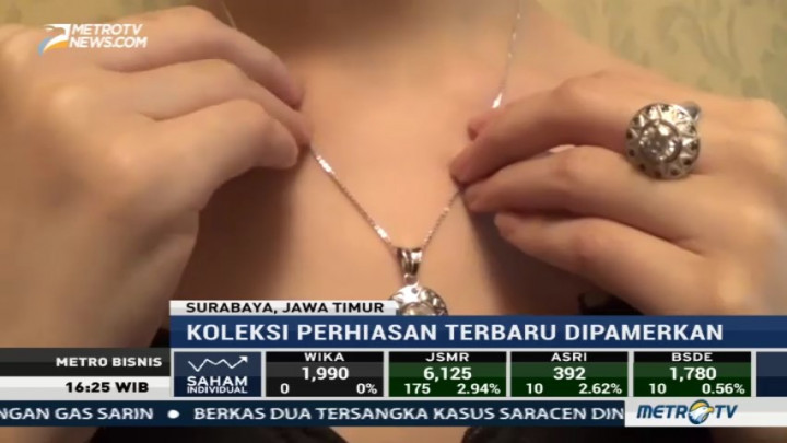 Koleksi Perhiasan Emas Terbaru Karya Desainer Lokal Dipamerkan