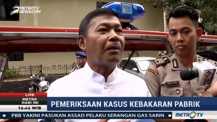 Pemilik Pabrik Kembang Api Diperiksa Sebagai Saksi