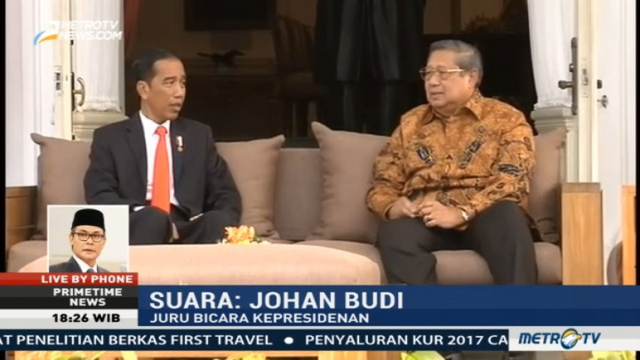 Johan Budi: Pertemuan Jokowi-SBY Bahas Perppu Ormas