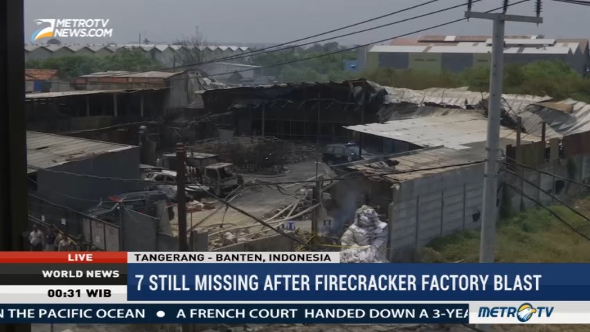 7 Still Missing After Firecracker Factory Blast
