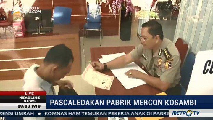 Tim DVI Berhasil Identifikasi Satu Jenazah Korban Ledakan Pabrik Kembang Api