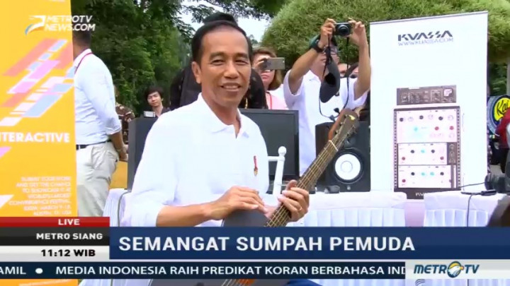 Sumpah Pemuda, Jokowi Ajak Generasi Muda Berdialog