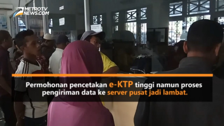 Jaringan Internet Jadi Kendala Pembuatan e-KTP di Brebes