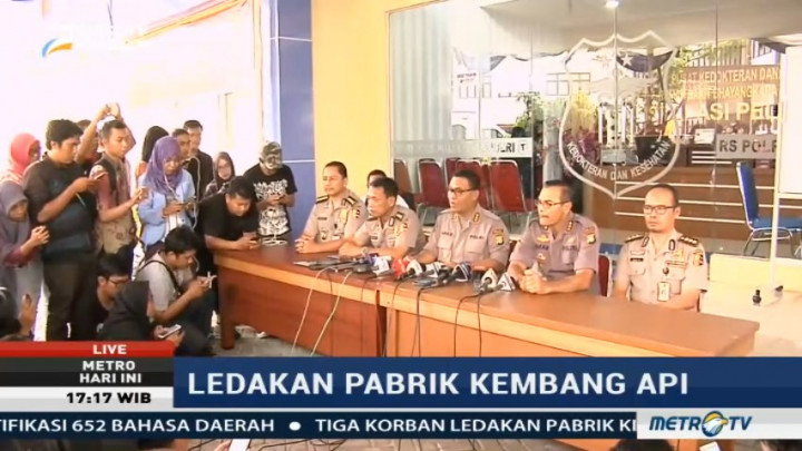 Tiga Jenazah Korban Ledakan Pabrik Kembang Api Diserahkan ke Keluarga