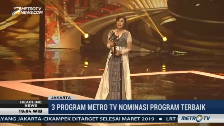 Zilvia Iskandar Sabet Gelar Presenter Berita Terbaik di Anugerah KPI 2017