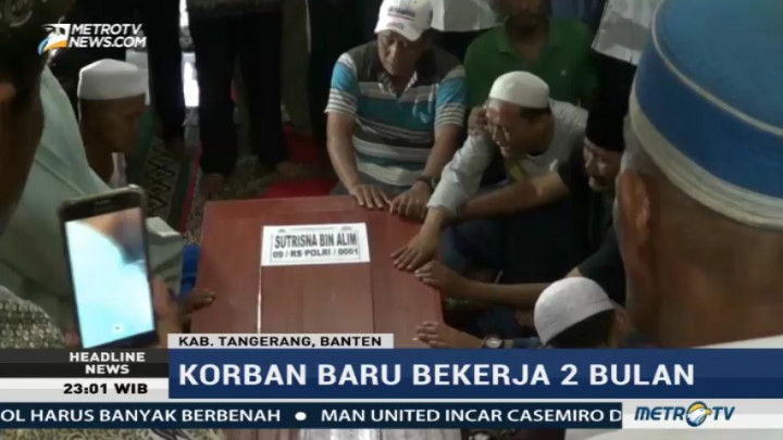 Dua Korban Ledakan Pabrik Petasan Dimakamkan