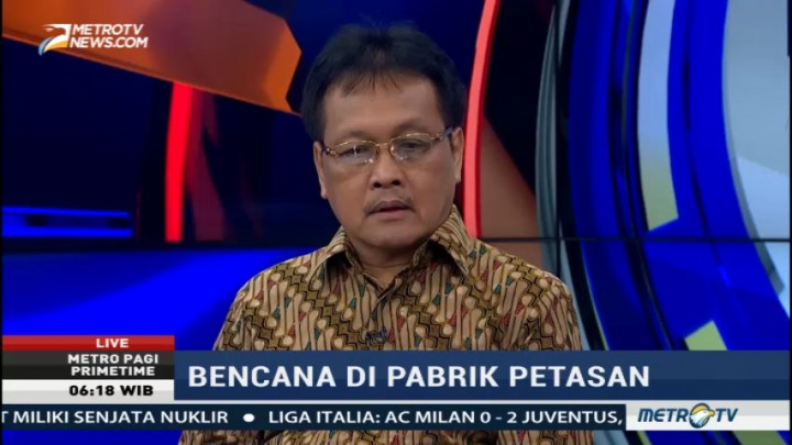 Kemenaker: Pabrik Kembang Api yang Meledak Belum Laksanakan Prosedur K3