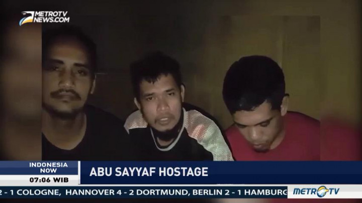 3 Indonesian Abu Sayyaf Hostage Send Video to Jokowi