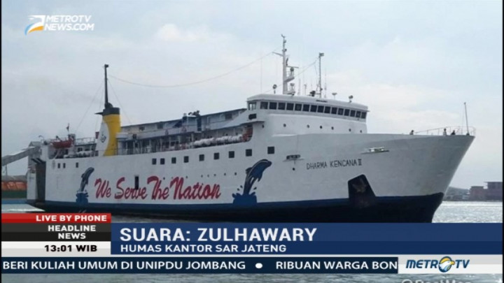 Seluruh Penumpang KM Dharma Kencana II Selamat