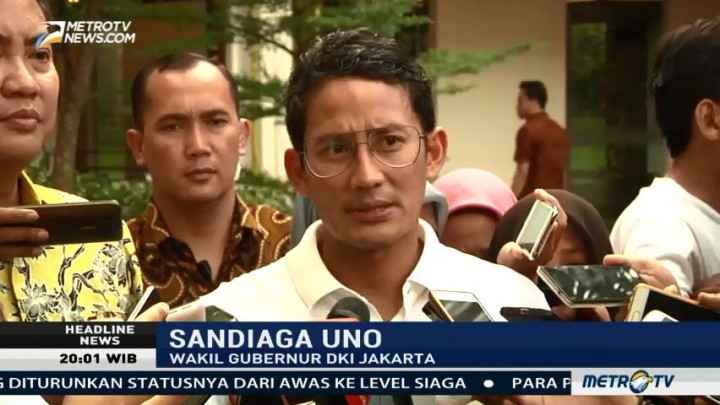 Sandiaga: Pertemuan dengan Presiden & Wapres Tak Bahas Reklamasi