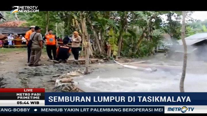 PVMBG Sebut Semburan Lumpur di Tasikmalaya Tak Berbahaya