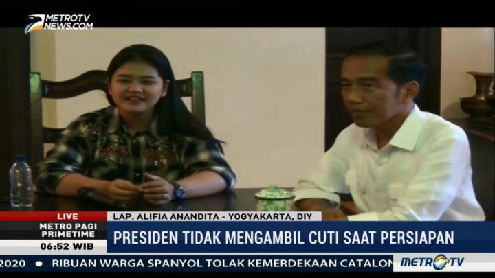 Jokowi Tak Ambil Cuti Selama Persiapan Pernikahan Kahiyang-Bobby