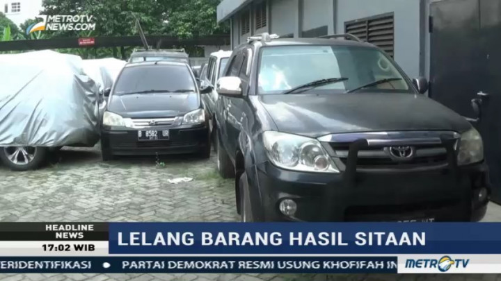 Lelang Barang Sitaan Kejari Jaksel Sepi Peminat