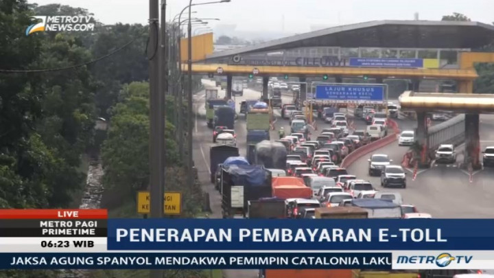 Transaksi Non Tunai di Tol Purbaleunyi Sudah 100 Persen