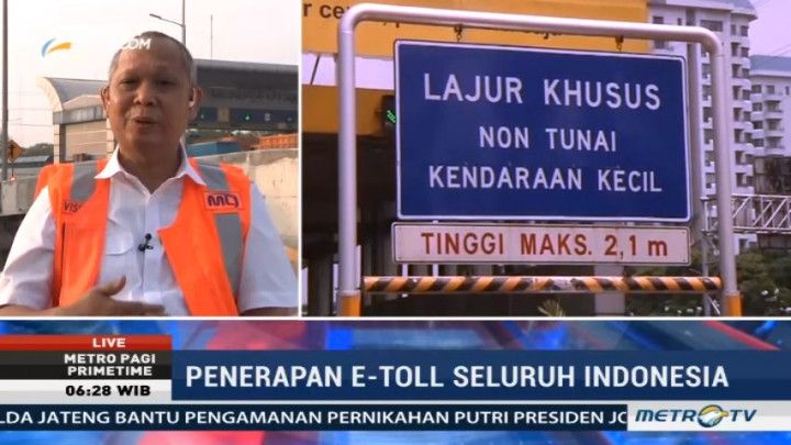 Kesiapan Penerapan e-Toll Seluruh Indonesia