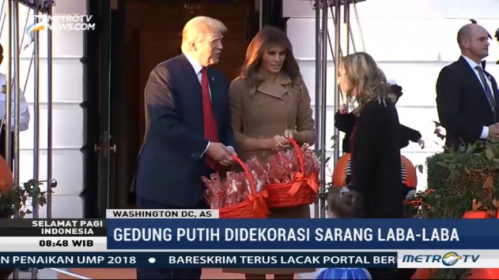 Perayaan Halloween ala Trump