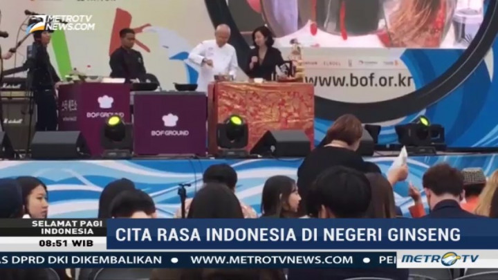 Wiliam Wongso Perkenalkan Nasi Goreng Kampung ke Negeri Ginseng