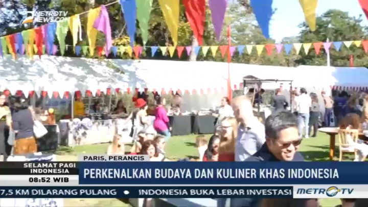 Budaya dan Kuliner Indonesia Hadir di Paris