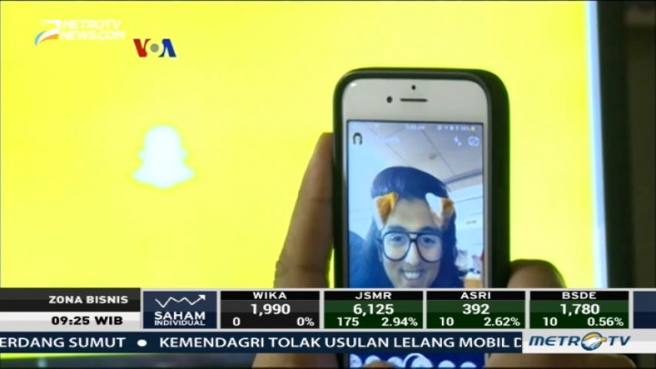 Snapchat Paling Populer di Kalangan Remaja AS