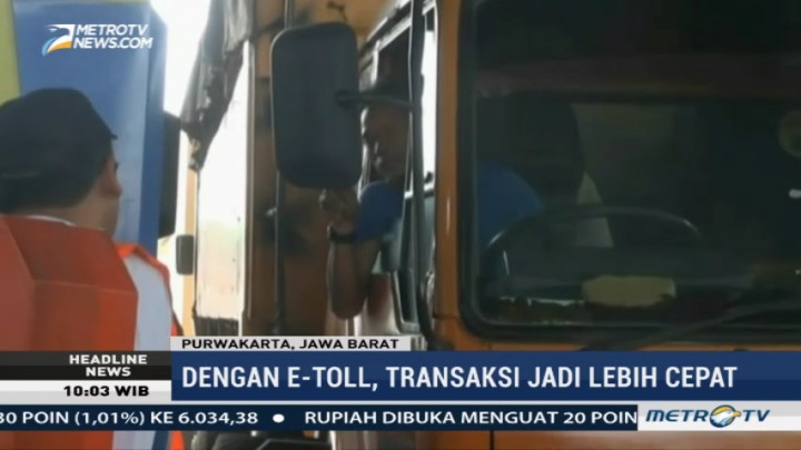 Banyak Pengemudi Belum Tahu Penerapan e-Toll di GT Jatiluhur
