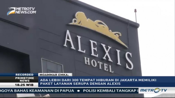 Ada Ratusan Tempat Hiburan Punya Pelayanan Serupa Alexis