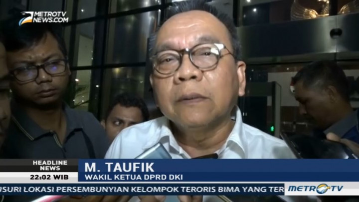 Diperiksa KPK, M Taufik Ditanyai soal Korporasi Terkait Reklamasi