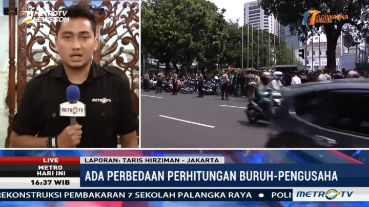 Ada Perbedaan Angka Survei KHL, Pemprov DKI Masih Bahas UMP 2018