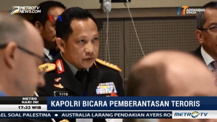 Jadi Pembicara di PBB, Kapolri Berbagi Pengalaman Penanganan Terorisme