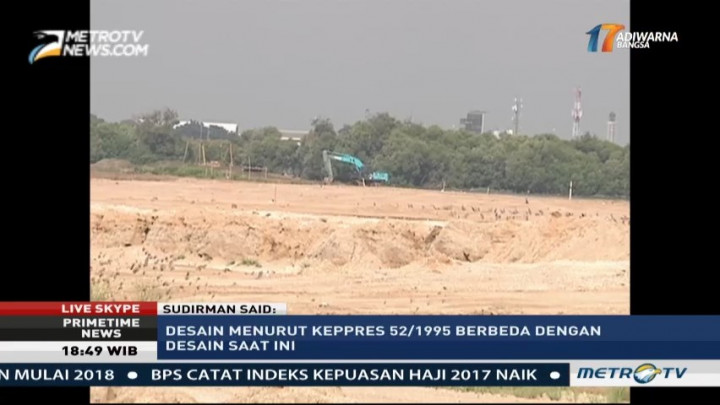 Tidak akan Ada Pulau Baru di Teluk Jakarta