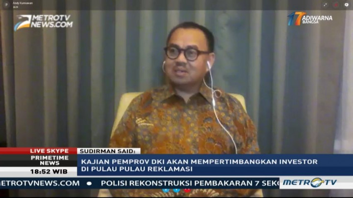 Pemprov DKI akan Manfaatkan Pulau Reklamasi yang Terlanjur Dibangun