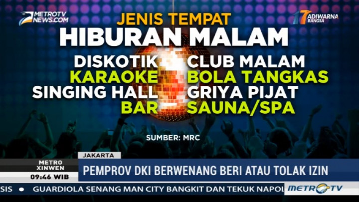 Nasib Industri Hiburan Malam Jakarta
