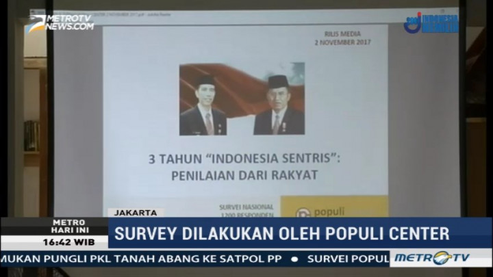 Survei Populi: 62% Masyarakat Puas dengan Kinerja Jokowi-JK