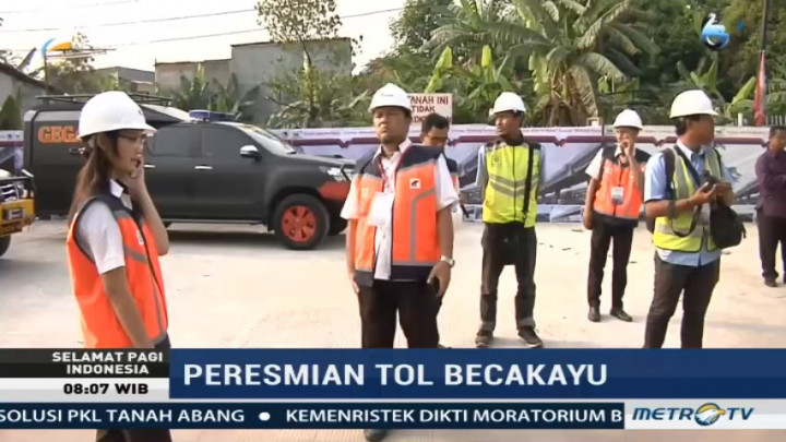 Tol Becakayu Pangkas Waktu Tempuh Jadi 1,5 Jam