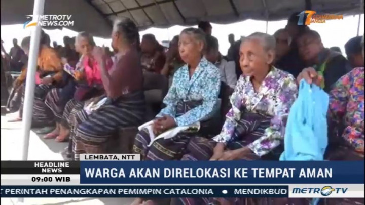 Warga Ile Lewotolok Bersedia Direlokasi