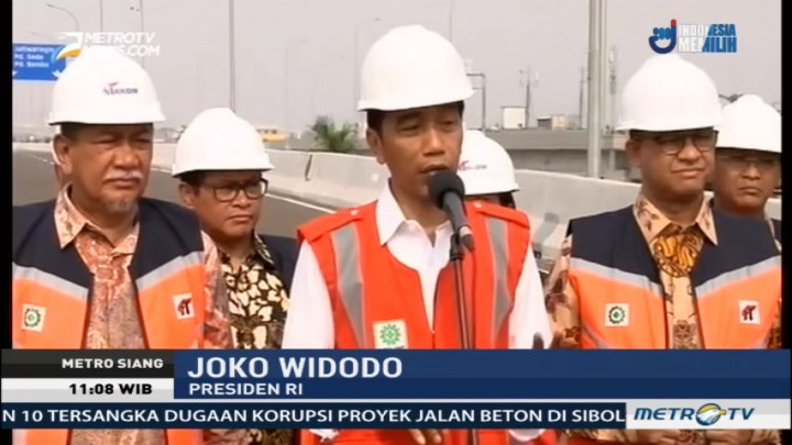 Jokowi Harap Tol Becakayu Bisa Urai Kemacetan