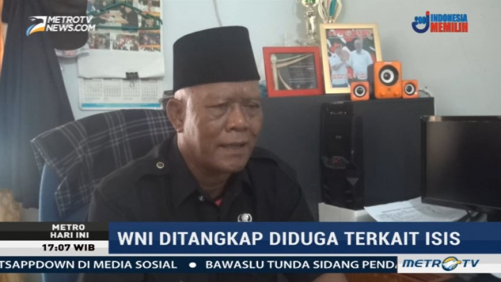 WNI Terduga ISIS Mengaku Bekerja di Malaysia