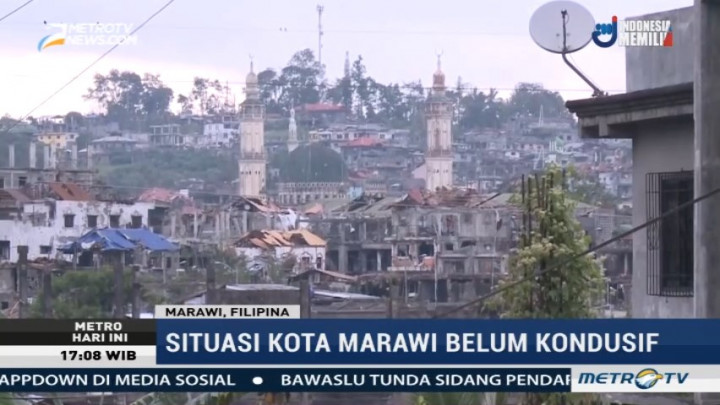 Diprediksi Masih Ada 39 Teroris Bersembunyi di Marawi