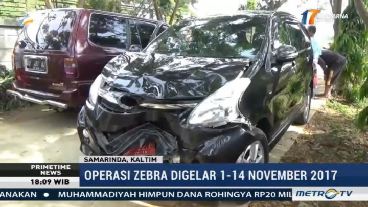Operasi Zebra 2017 Diharapkan Tekan Angka Kecelakaan hingga 20%