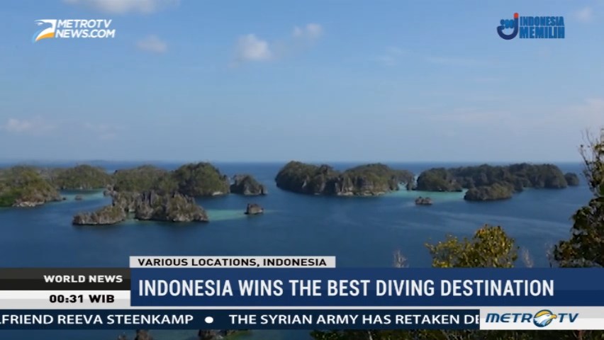 Indonesia Wins The Best Diving Destination