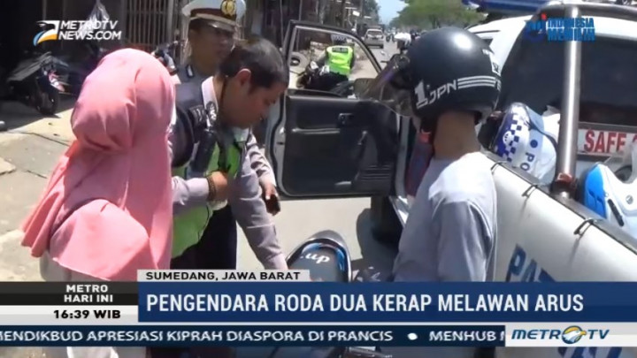 Puluhan Kendaraan Terjaring Operasi Zebra di Sumedang